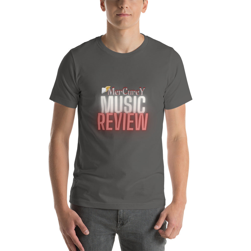Official MerCureY Music Review Short Sleeve T-Shirt