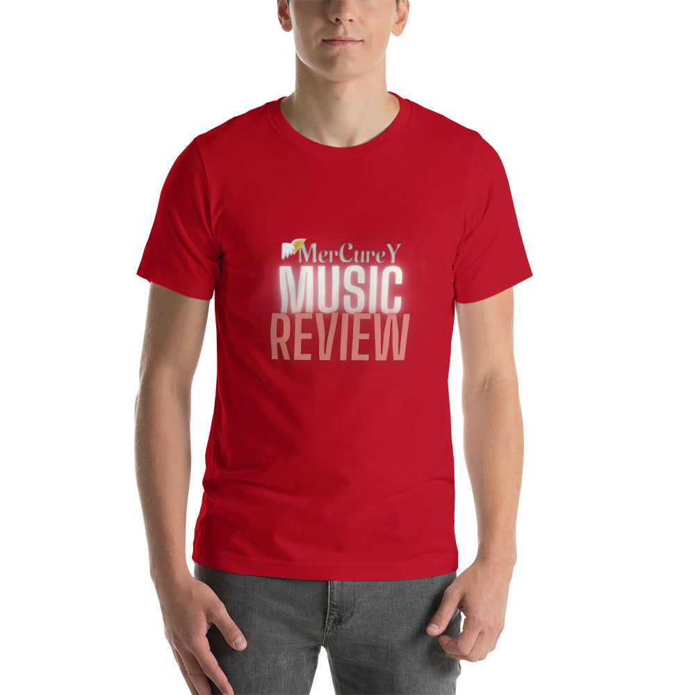 Official MerCureY Music Review Short Sleeve T-Shirt