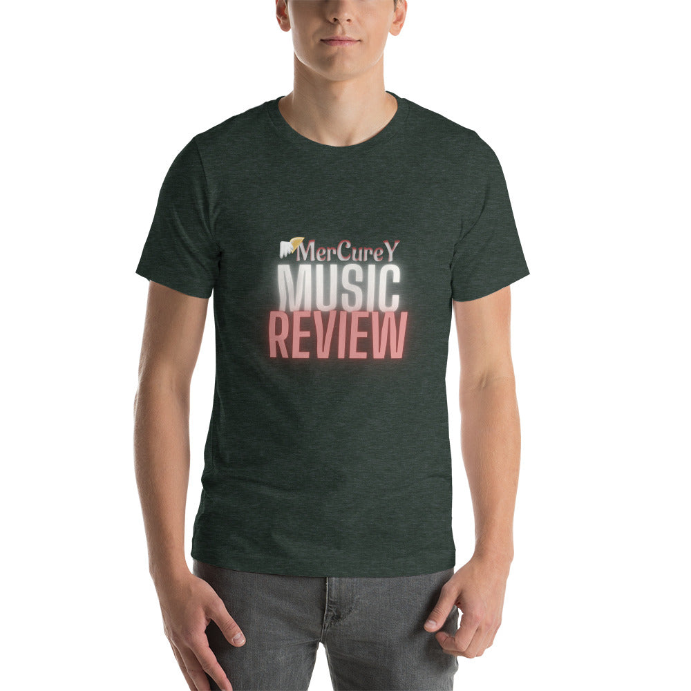 Official MerCureY Music Review Short Sleeve T-Shirt